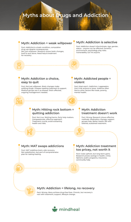 Myths about Drugs and Addiction